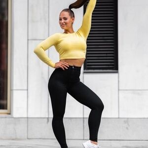 Fitjeans - 360 High Waisted - Black